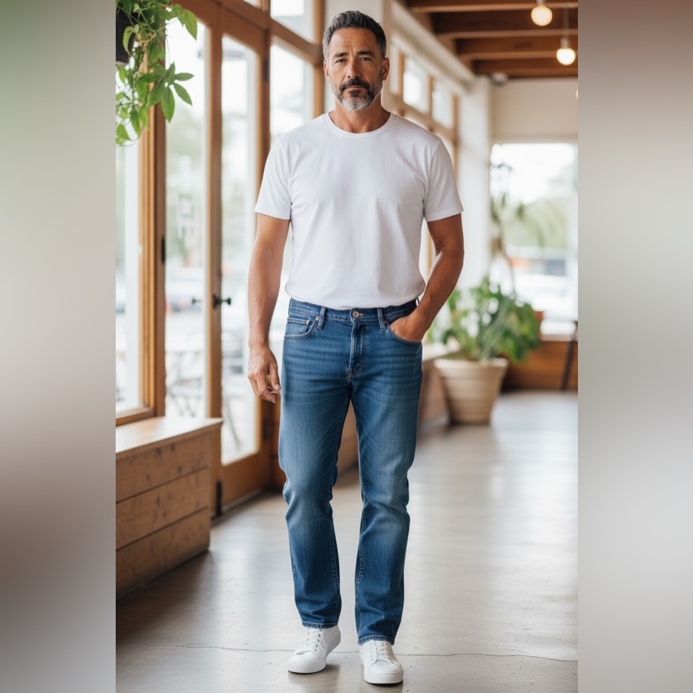 Levi’s Classic Blue Relaxed Fit 550 Men's Jeans